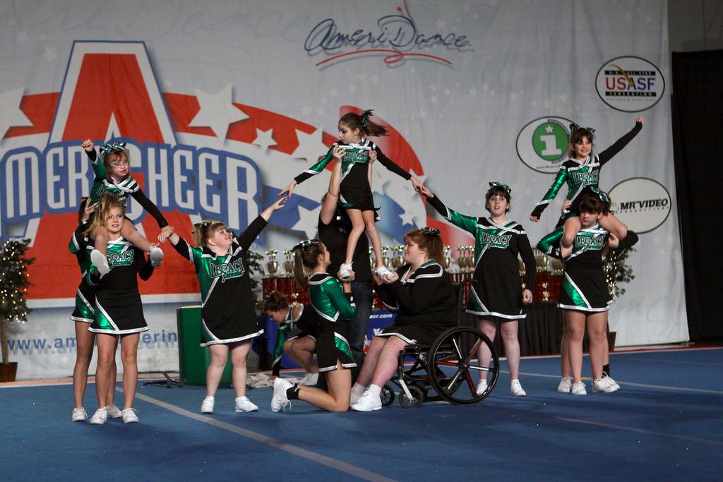 Legacy Xtreme Special Need Team from Competitive EDGE Athletics/Legacy